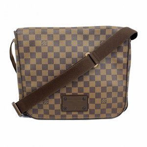 Louis Vuitton Shoulder Bag Damier Brooklyn MM N51211 Ebene Men's P955922